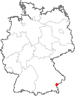 Karte Perach, Kreis Altötting Karte Perach, Kreis Altötting
